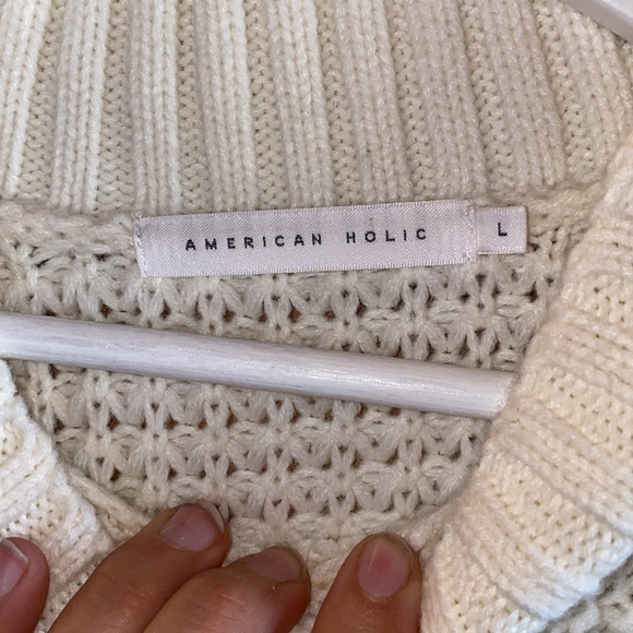 CHUNKY FRINGE SWEATER - Picture 3 of 4